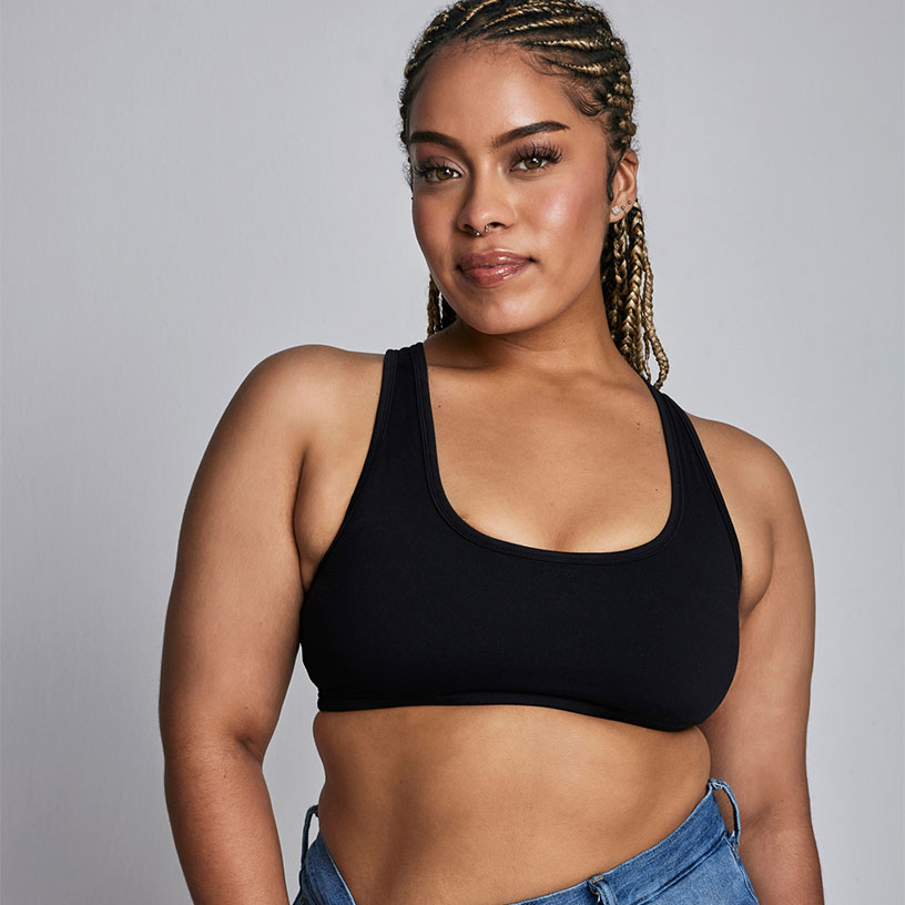 female client in NYC for lap flap breast reconstruction